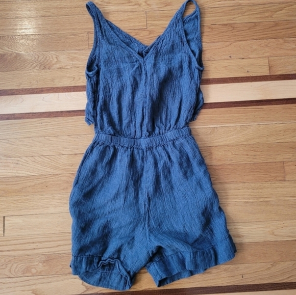 ESBY ROSALIN LINEN ROMPER JUMPER - Picture 6 of 7